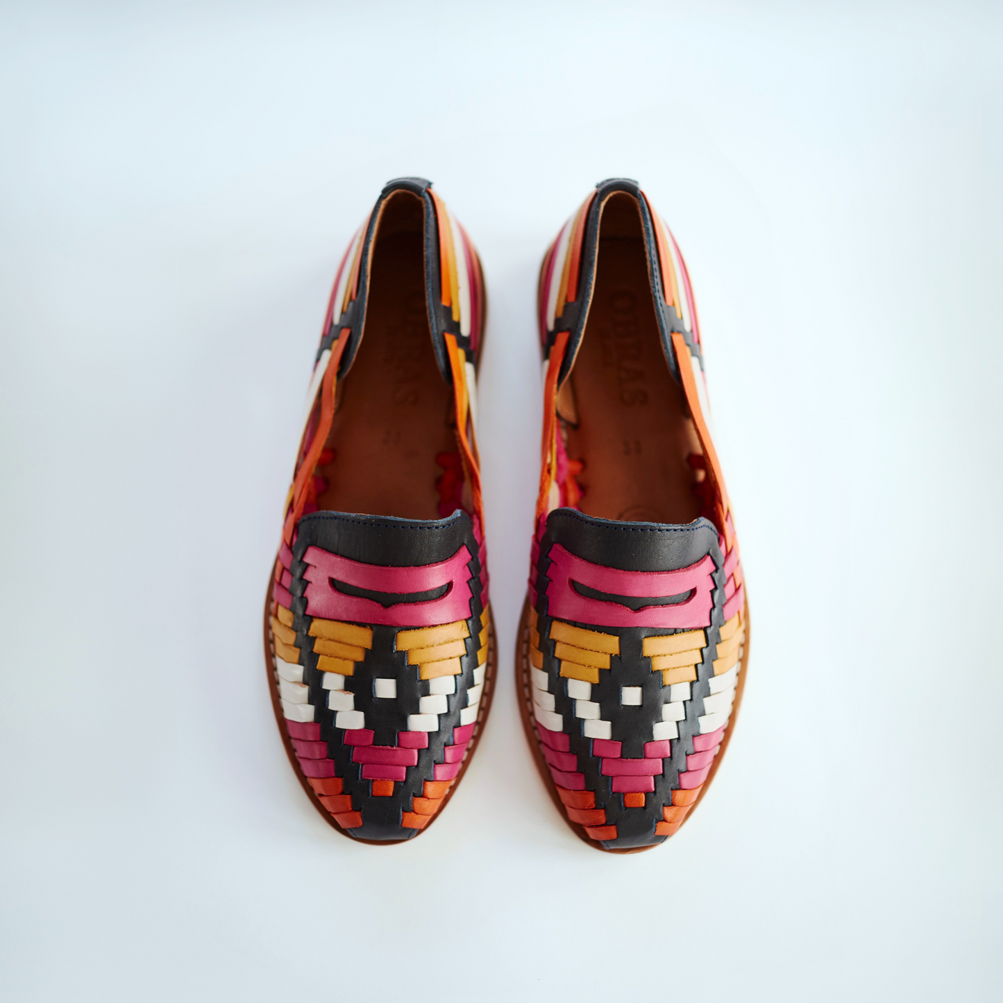 Multi-Coloured Leather Sebastian Loafer