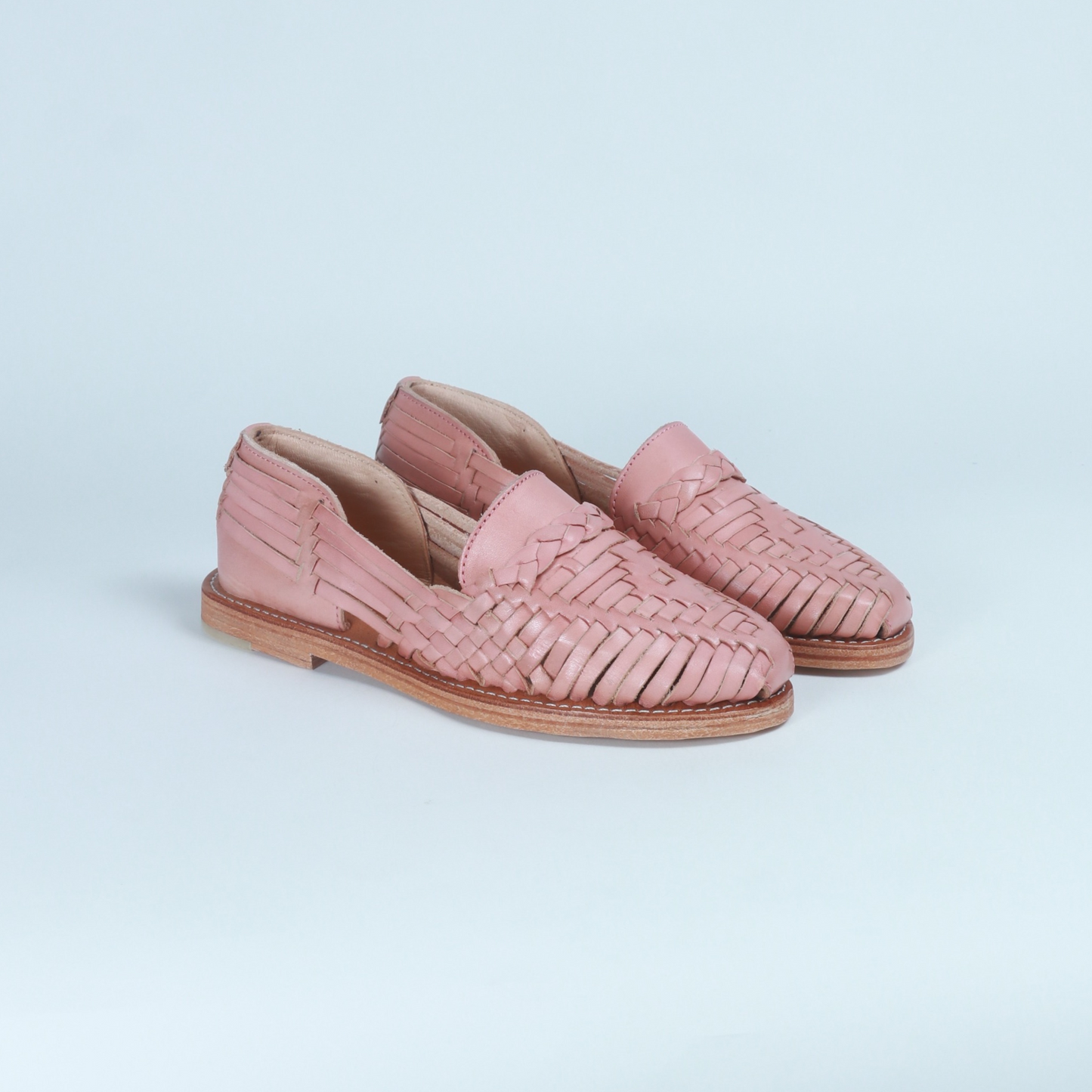 Light Pink Leather Isabel Loafer