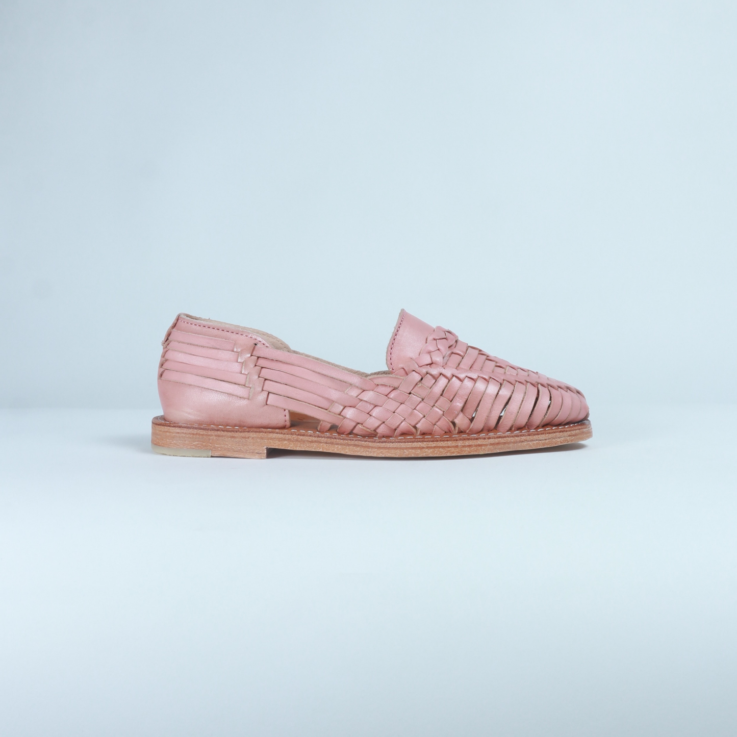 Light Pink Leather Isabel Loafer