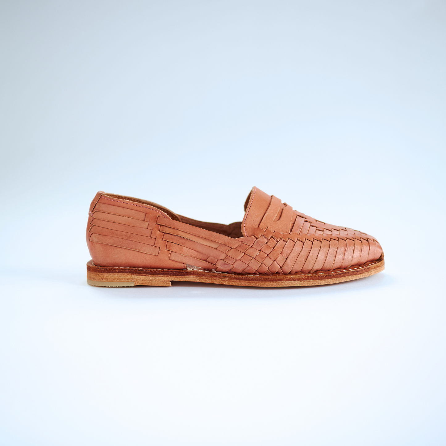 Light Pink Leather Sebastian Loafer
