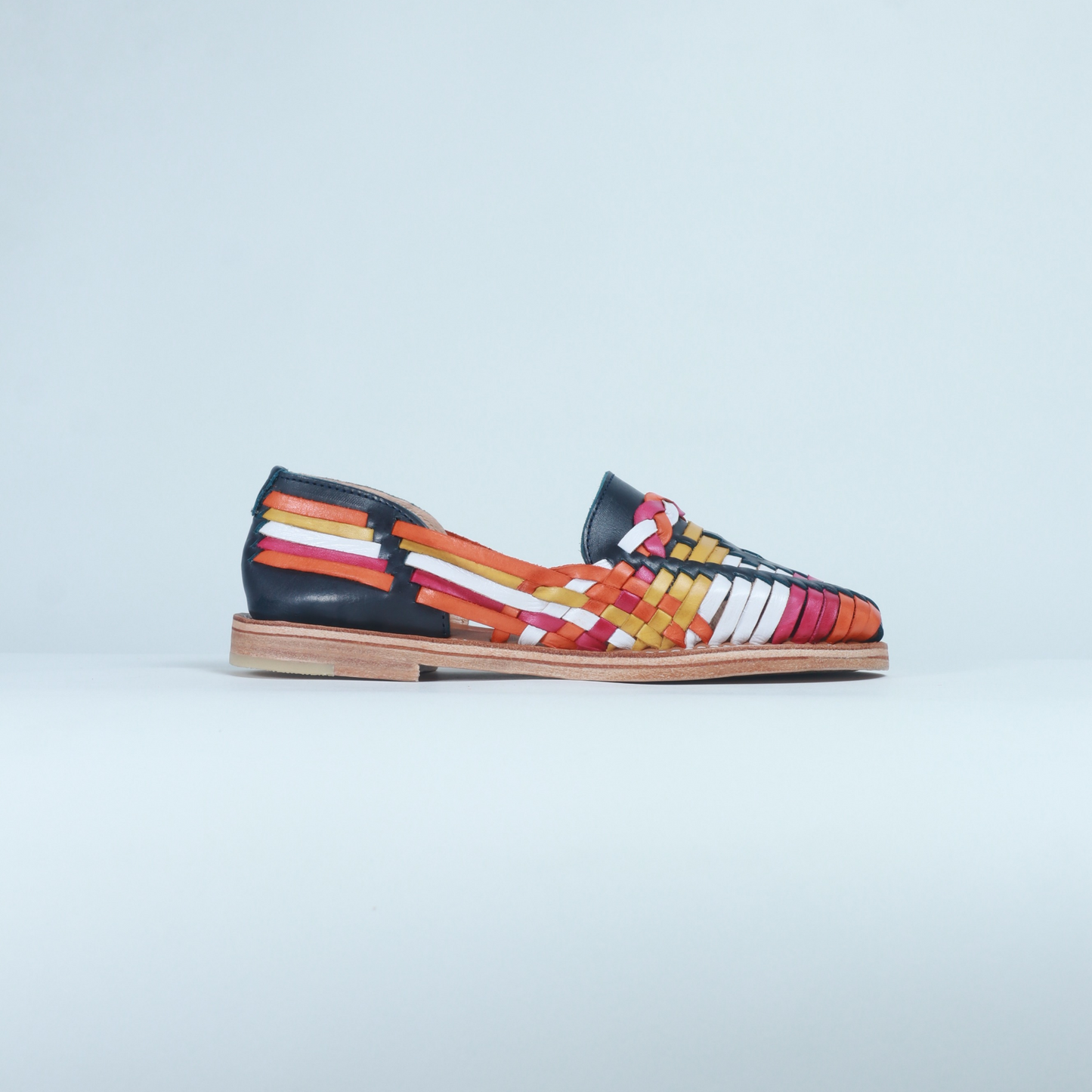 Multi-Coloured Leather Isabel Loafer