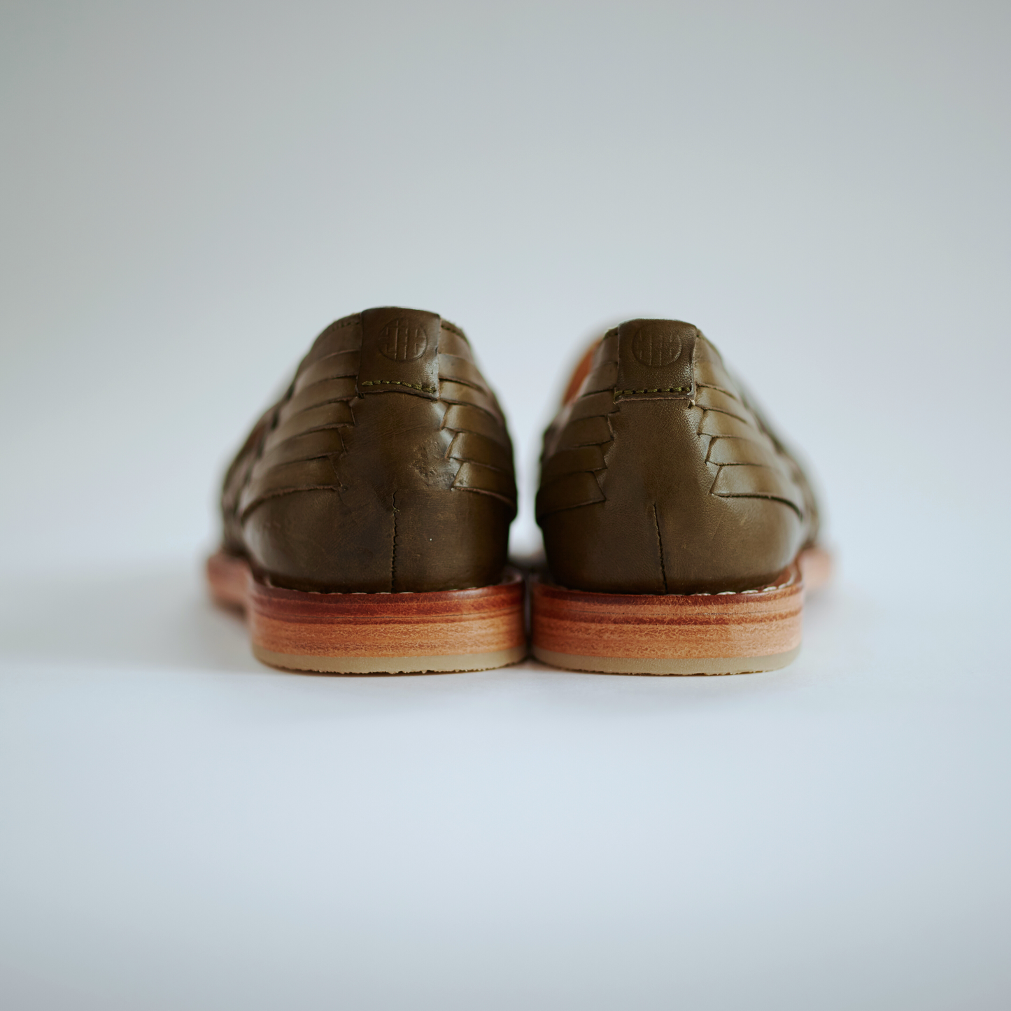 Olive Green Leather Sebastian Loafer