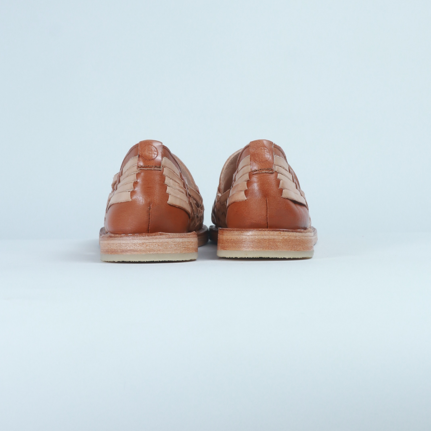Tan and Cream Leather Isabel Loafer