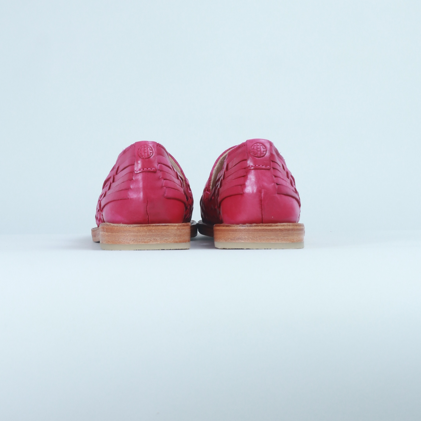 Fuchsia Pink Leather Isabel Loafer