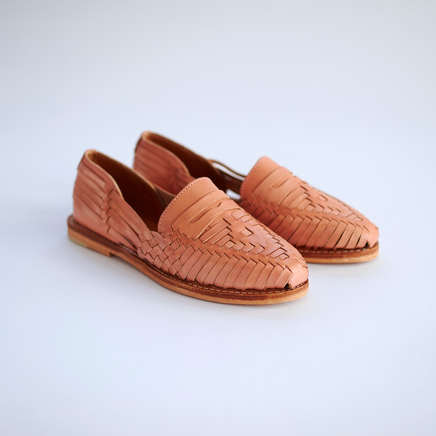 Light Pink Leather Sebastian Loafer