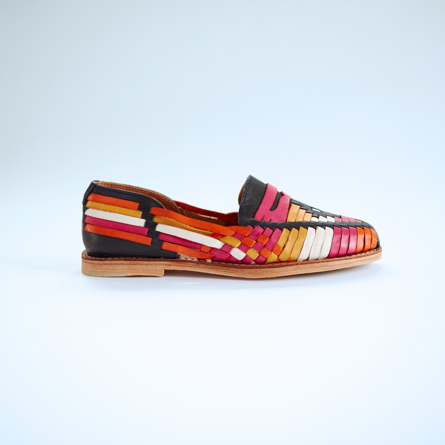 Multi-Coloured Leather Sebastian Loafer