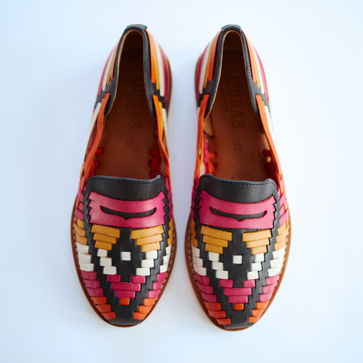 Multi-Coloured Leather Sebastian Loafer